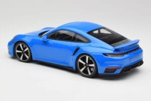 Porsche 911 992 Turbo S Gentian Modrý Minichamps 1:18 155069074 Kov – obrázek 5 z 6