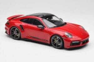 Porsche 911 992 Turbo S Červený Minichamps 1:18 155069070 Kov – obrázek 4 z 6