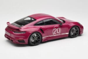 Porsche 911 992 Turbo S se Sport Design Package Červený Minichamps 1:18 155069172 Kov – obrázek 2 z 6