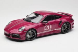 Porsche 911 992 Turbo S se Sport Design Package Červený Minichamps 1:18 155069172 Kov