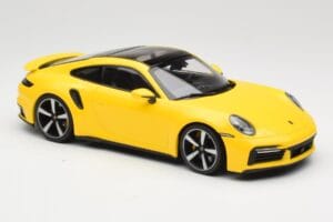 Porsche 911 992 Turbo S Žlutý Minichamps 1:18 155069071 Kov – obrázek 4 z 6