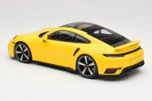 Porsche 911 992 Turbo S Žlutý Minichamps 1:18 155069071 Kov – obrázek 5 z 6