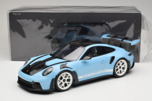 Porsche 911 992.1 GT3 RS Gulf Blue GT Spirit 1:12 GT497 Pryskyřice – obrázek 6 z 6