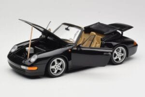 Porsche 911 993 Kabriolet Černý UT Models 1:18 27806-U1 Kov – obrázek 2 z 8