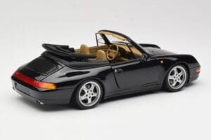 Porsche 911 993 Kabriolet Černý UT Models 1:18 27806-U1 Kov – obrázek 3 z 8