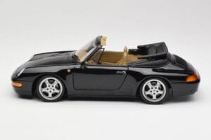 Porsche 911 993 Kabriolet Černý UT Models 1:18 27806-U1 Kov – obrázek 4 z 8