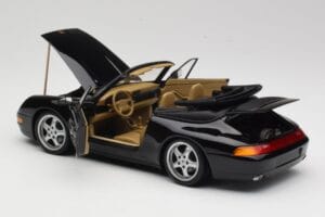Porsche 911 993 Kabriolet Černý UT Models 1:18 27806-U1 Kov – obrázek 5 z 8