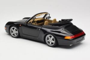 Porsche 911 993 Kabriolet Černý UT Models 1:18 27806-U1 Kov – obrázek 7 z 8