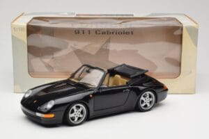 Porsche 911 993 Kabriolet Černý UT Models 1:18 27806-U1 Kov – obrázek 8 z 8
