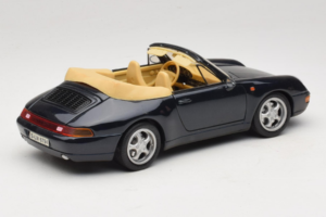 Porsche 911 993 Kabriolet Tmavě Modrý Tchibo 1:18 46619 Kov – obrázek 3 z 8