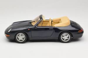 Porsche 911 993 Kabriolet Tmavě Modrý Tchibo 1:18 46619 Kov – obrázek 4 z 8