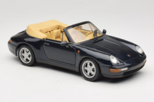 Porsche 911 993 Kabriolet Tmavě Modrý Tchibo 1:18 46619 Kov – obrázek 6 z 8