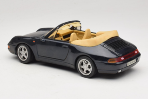 Porsche 911 993 Kabriolet Tmavě Modrý Tchibo 1:18 46619 Kov – obrázek 7 z 8
