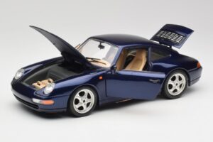 Porsche 911 993 Carrera Cup Modrý Braccio & Gotz 1993 Bburago 1:18 3060-M1 Kov – obrázek 2 z 8
