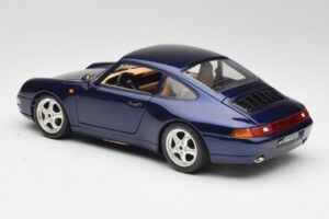 Porsche 911 993 Carrera Cup Modrý Braccio & Gotz 1993 Bburago 1:18 3060-M1 Kov – obrázek 7 z 8