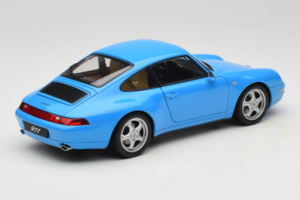 Porsche 911 993 Carrera Blue Metallic AUTOart 1:18 78133 Kov – obrázek 3 z 8