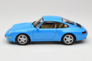 Porsche 911 993 Carrera Blue Metallic AUTOart 1:18 78133 Kov – obrázek 4 z 8