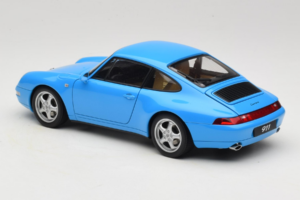 Porsche 911 993 Carrera Blue Metallic AUTOart 1:18 78133 Kov – obrázek 7 z 8