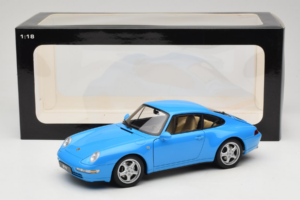 Porsche 911 993 Carrera Blue Metallic AUTOart 1:18 78133 Kov – obrázek 8 z 8