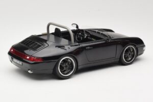 Porsche 911 993 Carrera Kabriolet Černý Bburago 1:18 3090-M1 Kov – obrázek 3 z 8