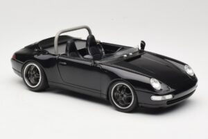 Porsche 911 993 Carrera Kabriolet Černý Bburago 1:18 3090-M1 Kov – obrázek 6 z 8