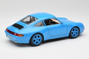 Porsche 911 993 Carrera Modrý Bburago 1:18 3060 Kov – obrázek 3 z 8