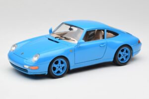 Porsche 911 993 Carrera Modrý Bburago 1:18 3060 Kov