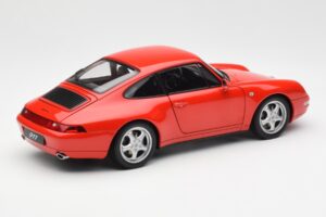 Porsche 911 993 Carrera Červený AUTOart 1:18 78132 Kov – obrázek 3 z 8