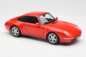 Porsche 911 993 Carrera Červený AUTOart 1:18 78132 Kov – obrázek 6 z 8
