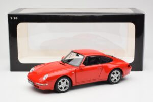 Porsche 911 993 Carrera Červený AUTOart 1:18 78132 Kov – obrázek 8 z 8