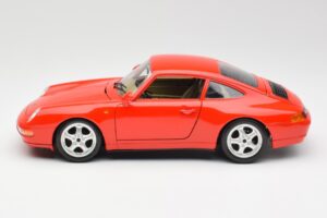 Porsche 911 993 Carrera Červený Bburago 1:18 3050 Kov – obrázek 4 z 8
