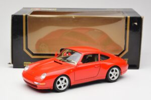 Porsche 911 993 Carrera Červený Bburago 1:18 3050 Kov – obrázek 8 z 8