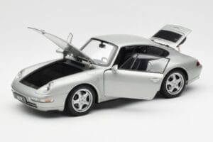 Porsche 911 993 Carrera Stříbrný AUTOart 1:18 78131 Kov – obrázek 2 z 8