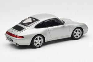 Porsche 911 993 Carrera Stříbrný AUTOart 1:18 78131 Kov – obrázek 3 z 8