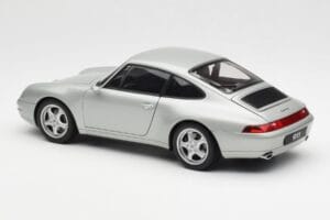 Porsche 911 993 Carrera Stříbrný AUTOart 1:18 78131 Kov – obrázek 7 z 8