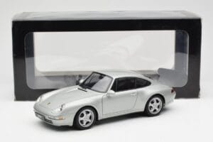 Porsche 911 993 Carrera Stříbrný AUTOart 1:18 78131 Kov – obrázek 8 z 8