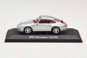 Porsche 911 993 Carrera Stříbrný Minichamps 1:43 WAP02003597 Kov