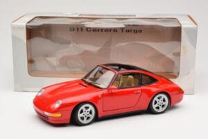 Porsche 911 993 Carrera Targa Červený UT Models 1:18 27821 Kov – obrázek 8 z 8