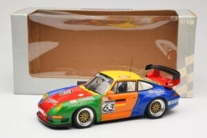 Porsche 911 993 GT2 #63 H. Muller / T. Trunk IMSA 1998 UT Models 1:18 39812 Kov – obrázek 8 z 8