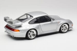 Porsche 911 993 GT2 Arctic Stříbrný Metalíza UT Models 1:18 27831 Kov – obrázek 3 z 8