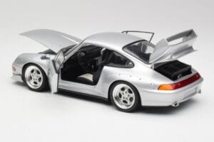 Porsche 911 993 GT2 Arctic Stříbrný Metalíza UT Models 1:18 27831 Kov – obrázek 5 z 8