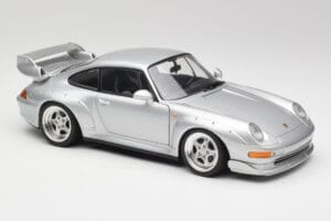 Porsche 911 993 GT2 Arctic Stříbrný Metalíza UT Models 1:18 27831 Kov – obrázek 6 z 8