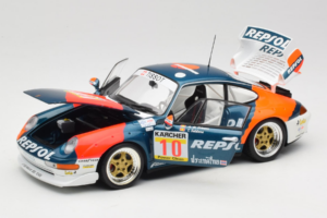 Porsche 911 993 GT2 #10 de Orleans / Saldana BPR Global GT Series 1996 UT Models 1:18 39632 Kov – obrázek 2 z 8