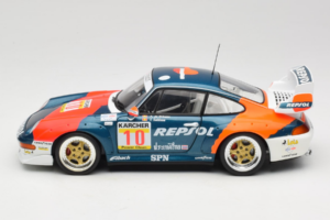 Porsche 911 993 GT2 #10 de Orleans / Saldana BPR Global GT Series 1996 UT Models 1:18 39632 Kov – obrázek 4 z 8