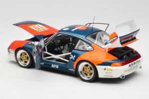 Porsche 911 993 GT2 #10 de Orleans / Saldana BPR Global GT Series 1996 UT Models 1:18 39632 Kov – obrázek 5 z 8