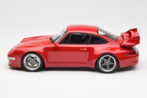 Porsche 911 993 Gunther Werks 400R Červený GT Spirit 1:18 GT210 Pryskyřice – obrázek 3 z 6