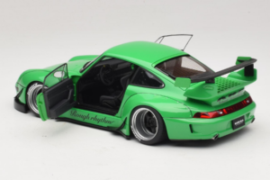 Porsche 911 993 RWB Zelený Gun Grey Wheels AUTOart 1:18 78151 Kompozit – obrázek 5 z 8