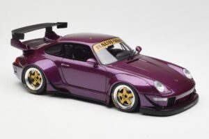 Porsche 911 993 RWB Fialový GT Spirit 1:18 GT727 Pryskyřice – obrázek 4 z 6