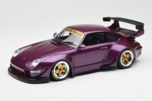 Porsche 911 993 RWB Fialový GT Spirit 1:18 GT727 Pryskyřice