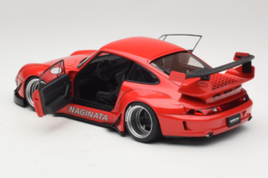 Porsche 911 993 RWB Červený Gun Grey Wheels AUTOart 1:18 78153 Kompozit – obrázek 5 z 8